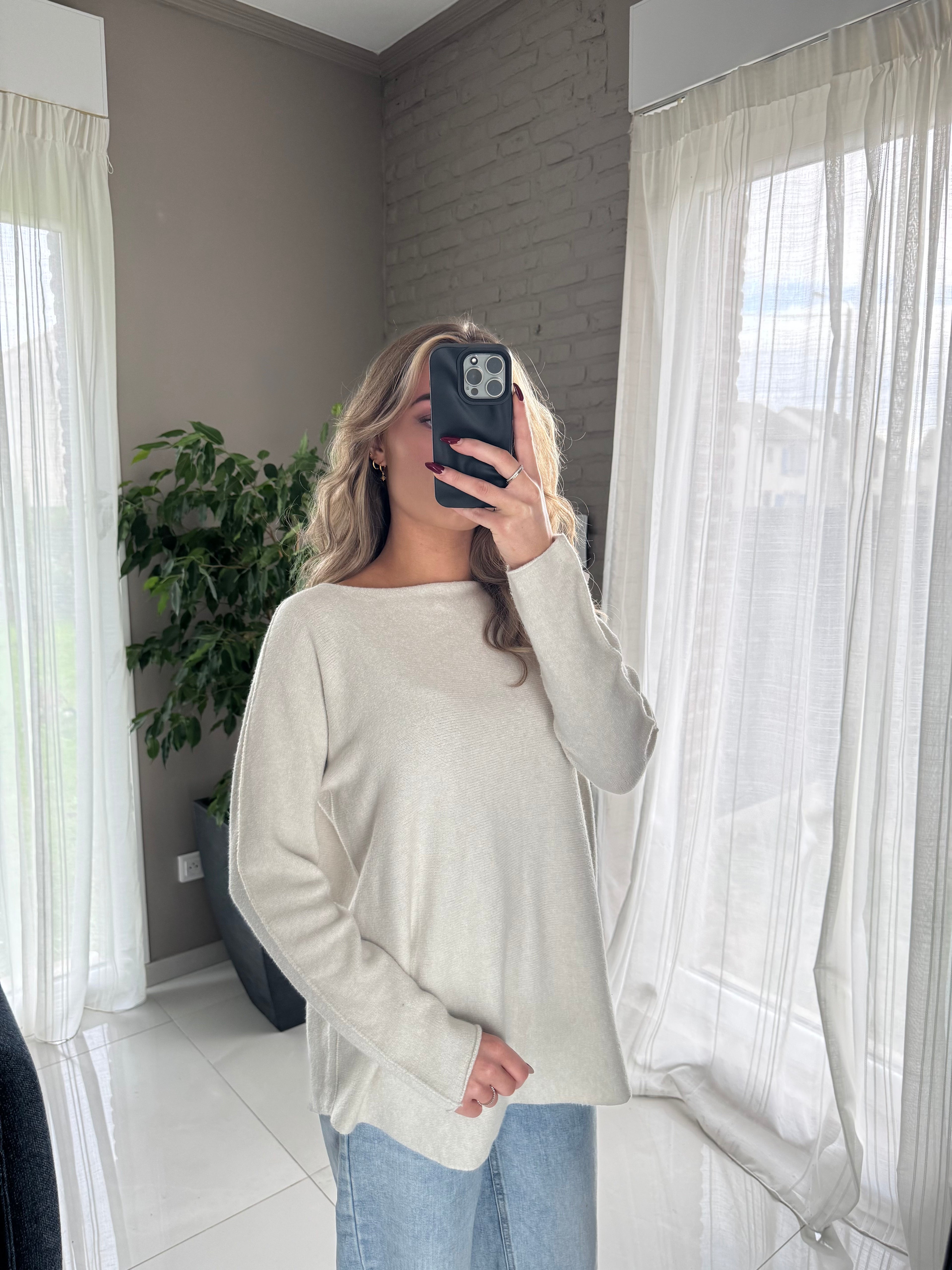 Pull blanc